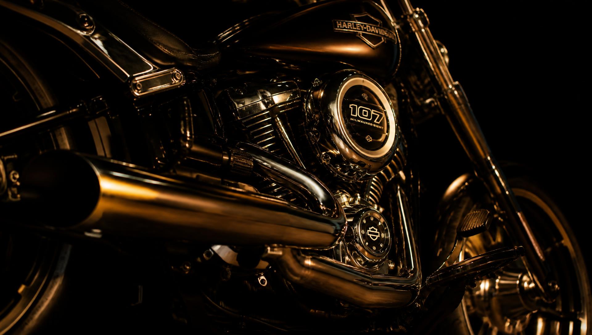 Harley-Davidson close-up